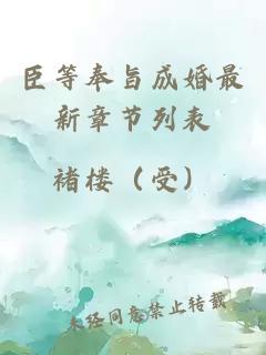 臣等奉旨成婚最新章节列表